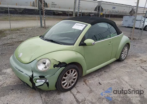 2004 Volkswagen New Beetle Gls from USA, damaged, VIN 3VWCM31Y34M324924